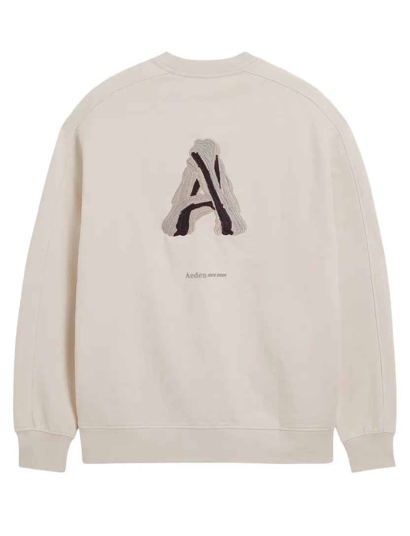 Trui Aeden creme oversized