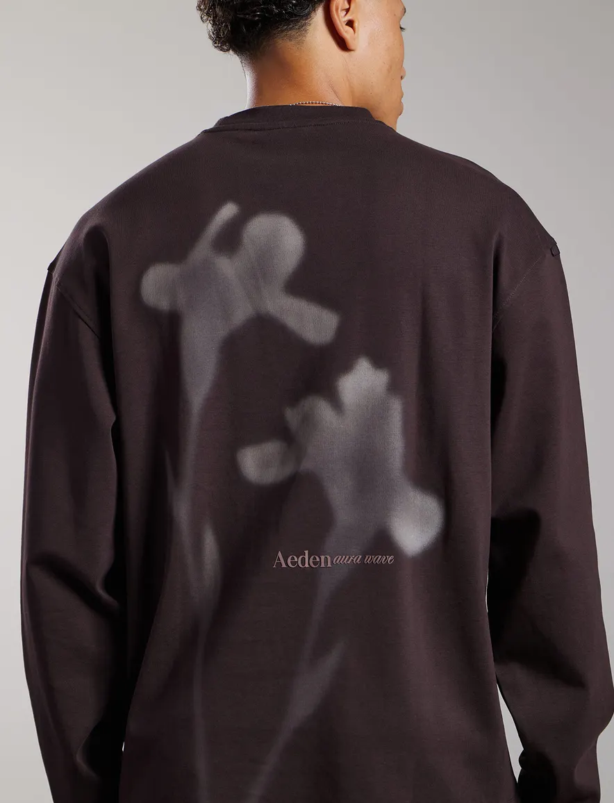 T-shirt Aeden bruin