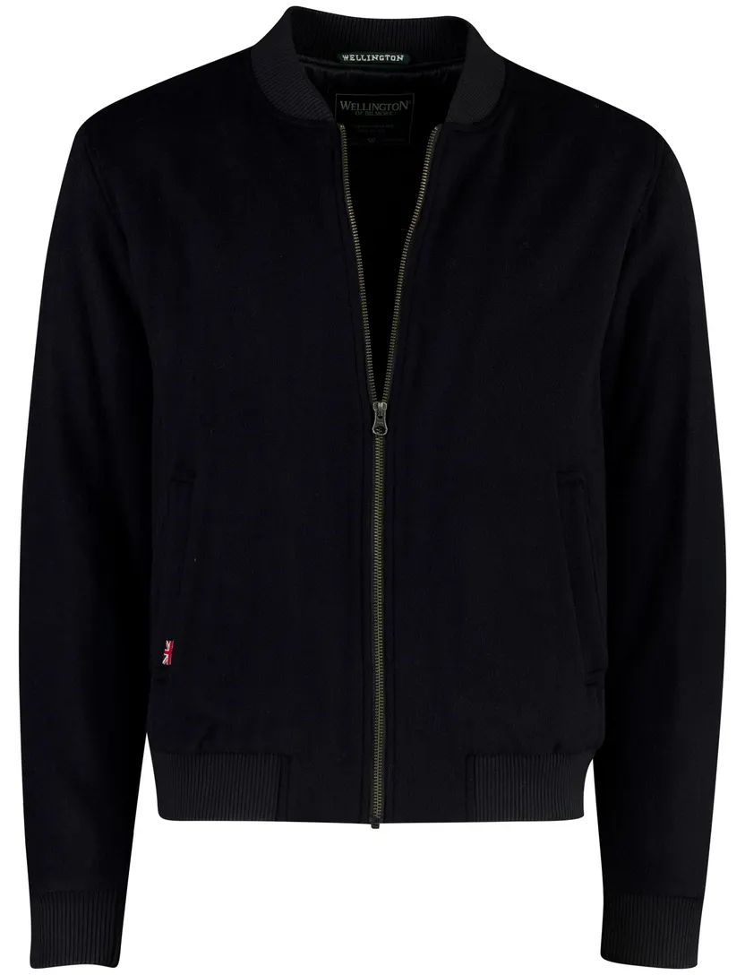 Vest Wellington outdoor donkerblauw LUMBER