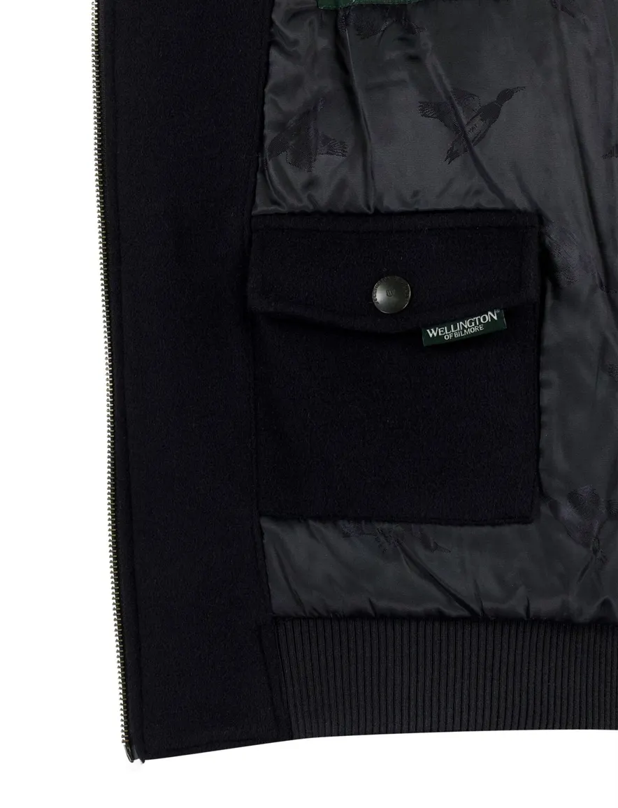 Wellington outdoor vest donkerblauw LUMBER