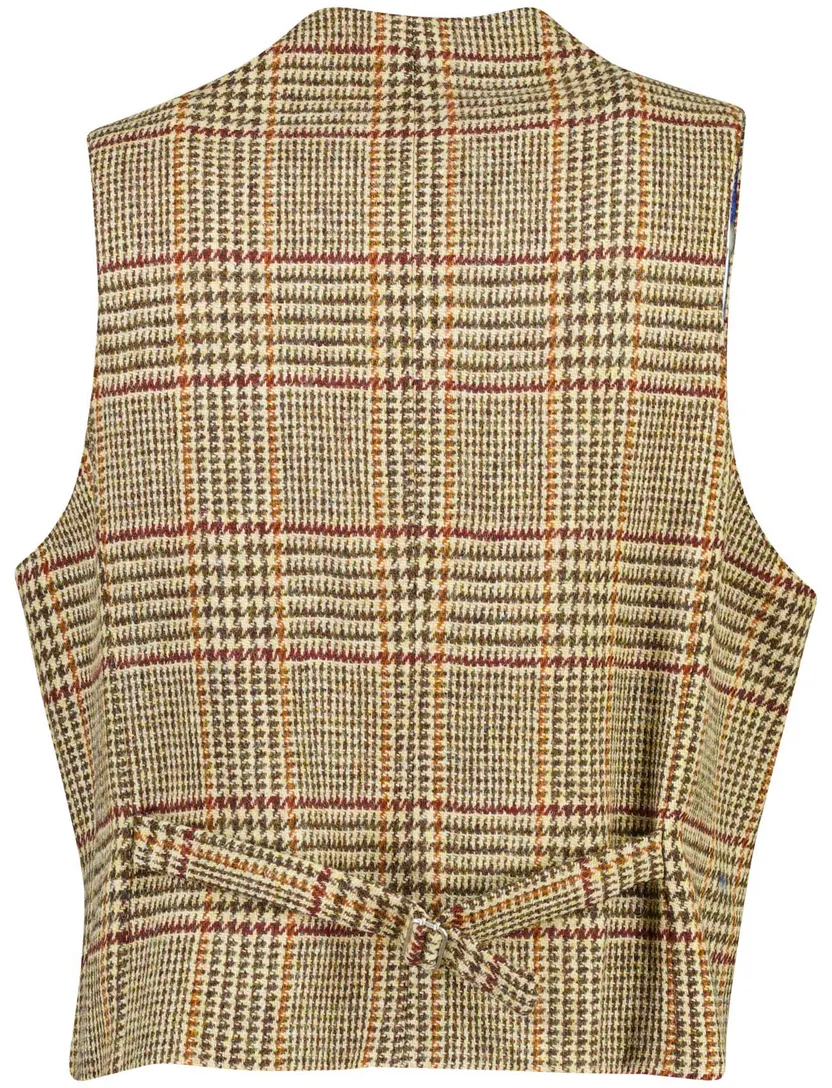 Gilet Wellington of Bilmore khaki gemeleerd