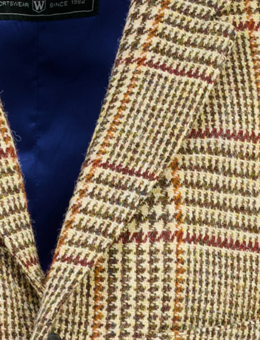 Gilet Wellington of Bilmore khaki gemeleerd