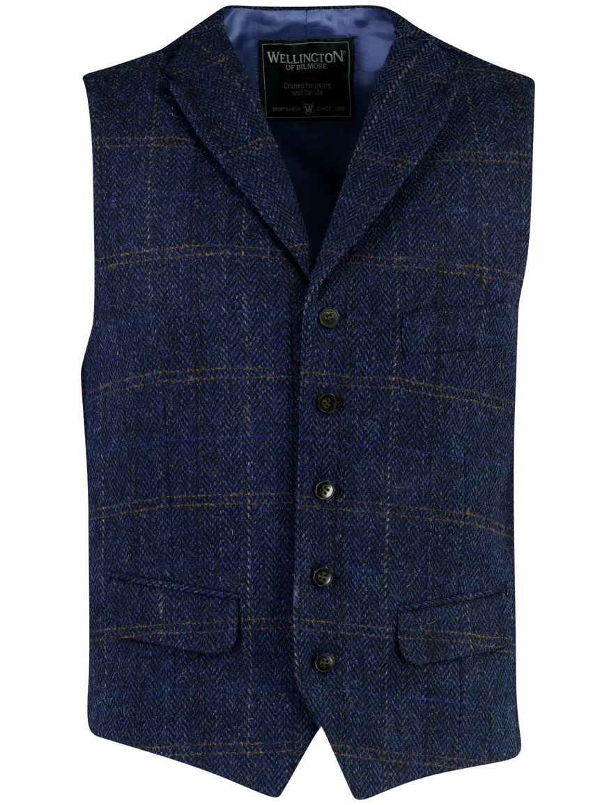 Bilmore WALES gilet donkerblauw