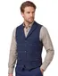 gilet bilmore donkerblauw geruit wales