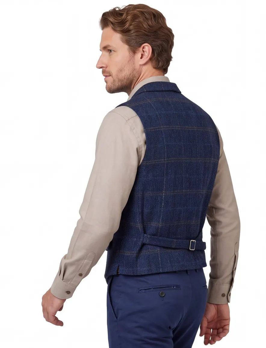 Bilmore WALES gilet donkerblauw