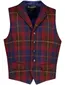 Gilet Wellington of Bilmore donkerblauw wol