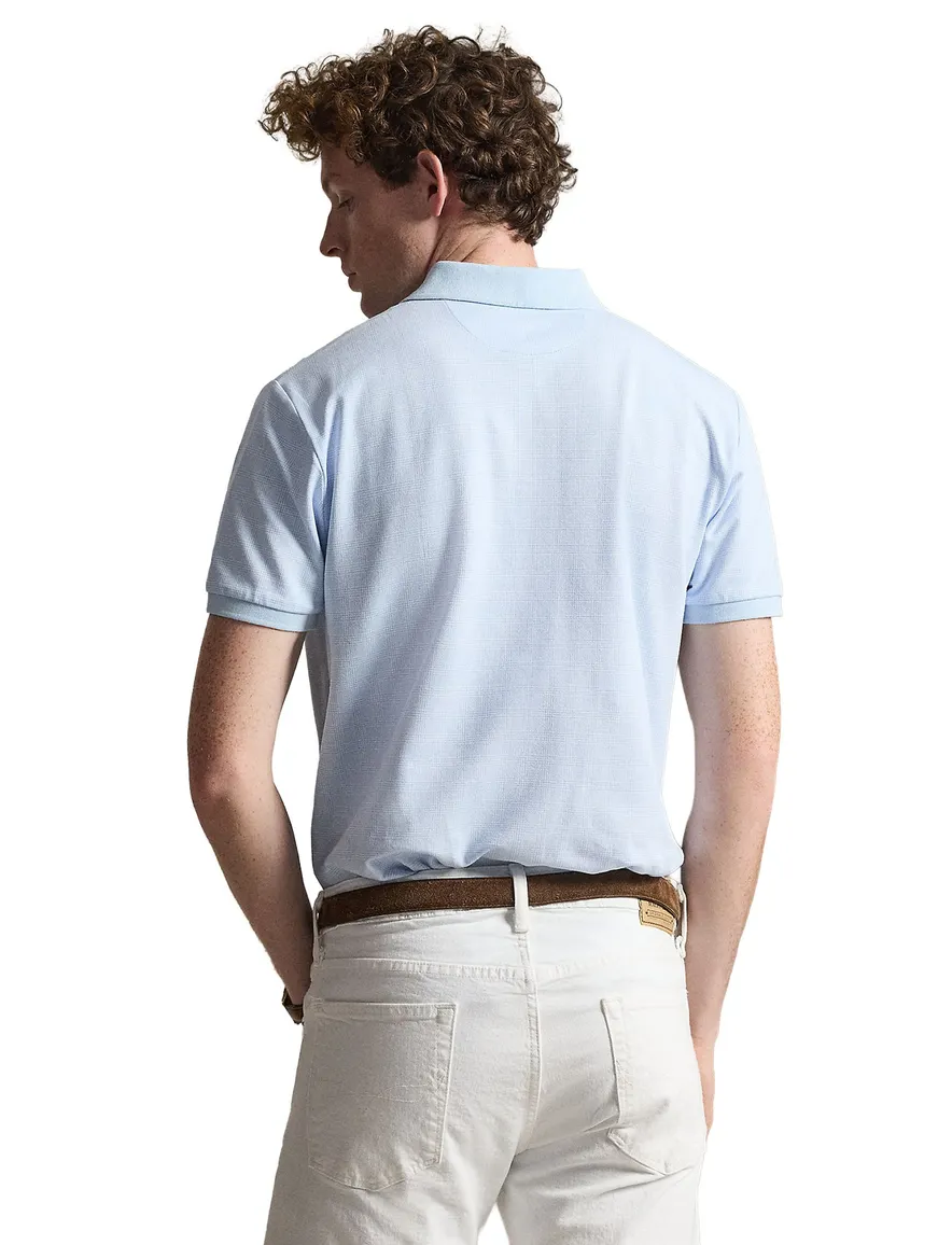 Polo Ralph Lauren Classic Fit poloshirt lichtblauw piqué