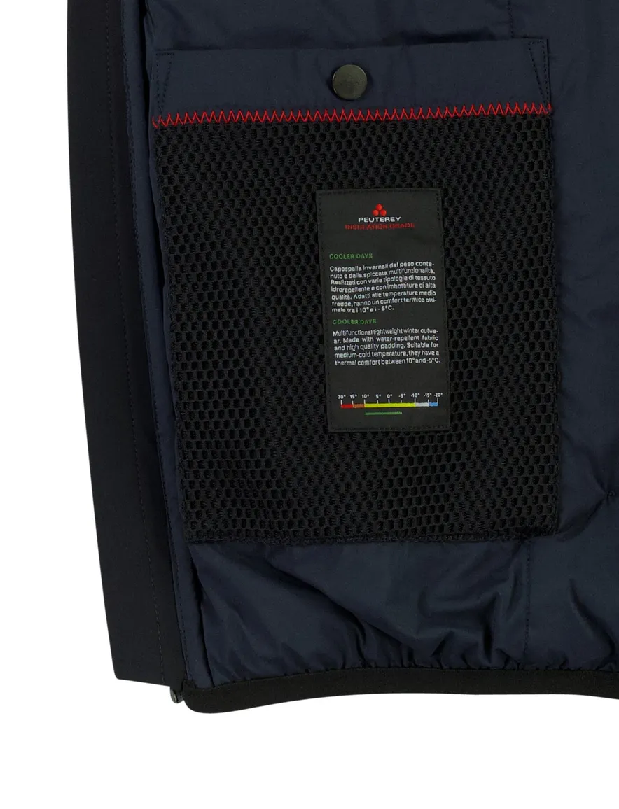 Peuterey gewatteerde jas donkerblauw gevoerd
