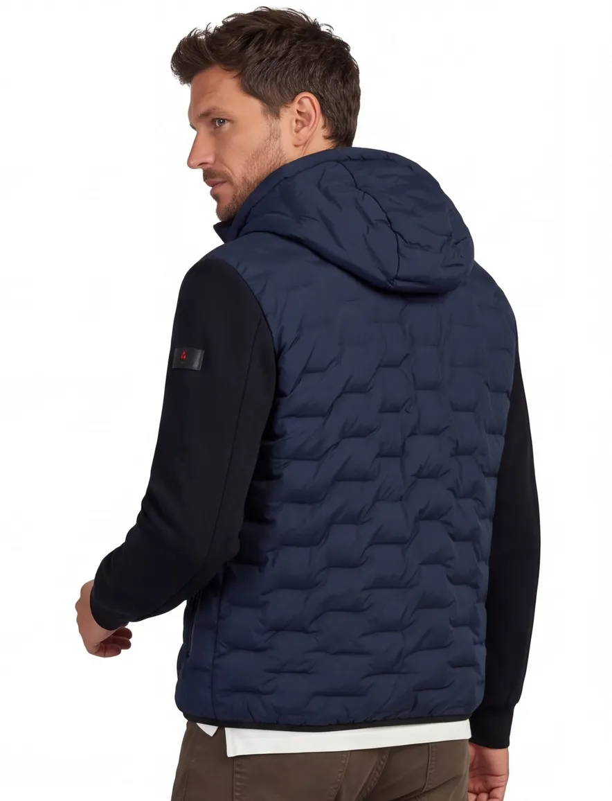 Peuterey gewatteerde jas donkerblauw gevoerd