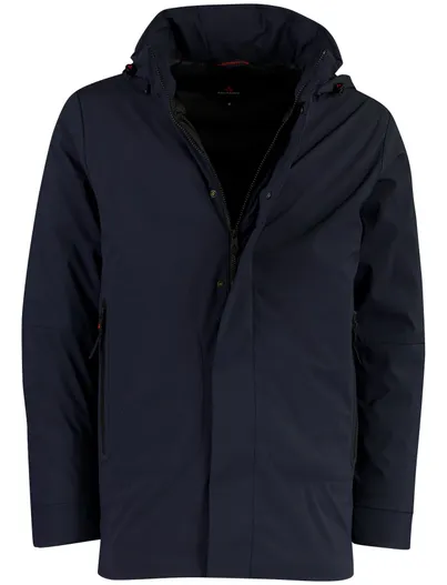 Peuterey Peuterey regenjas donkerblauw waterdicht