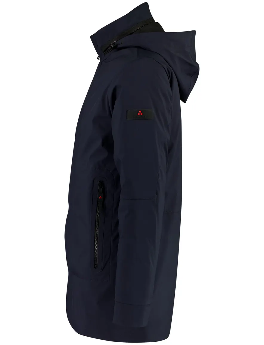Peuterey regenjas donkerblauw waterdicht