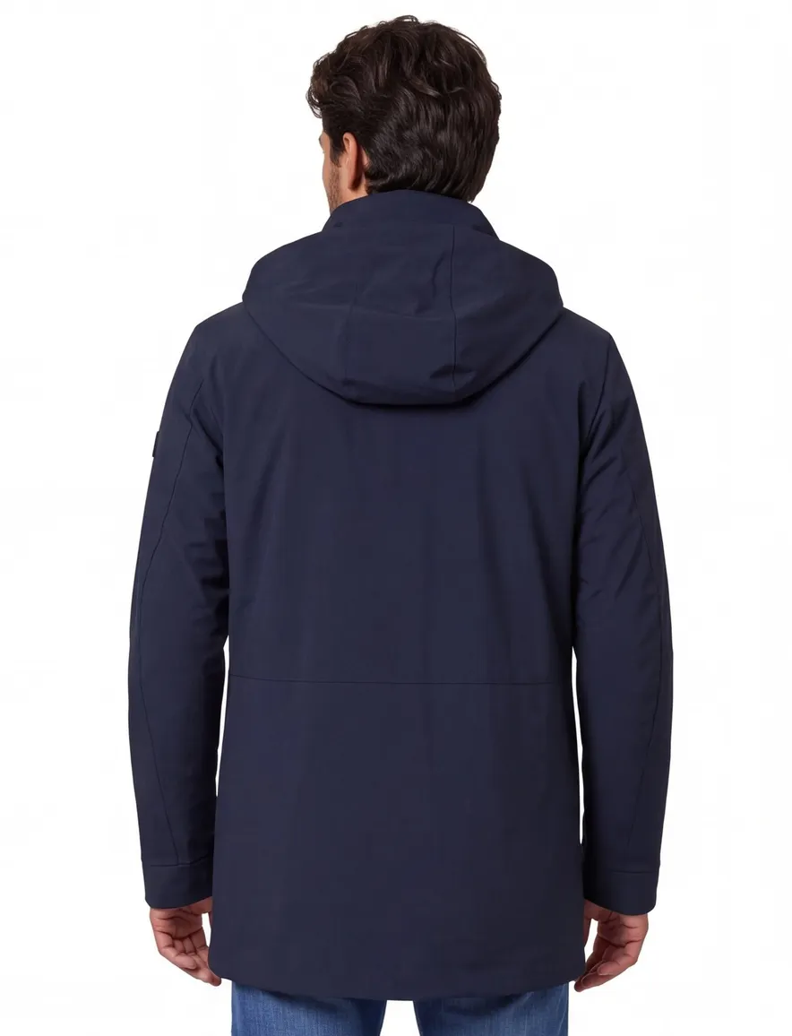 Peuterey regenjas donkerblauw waterdicht