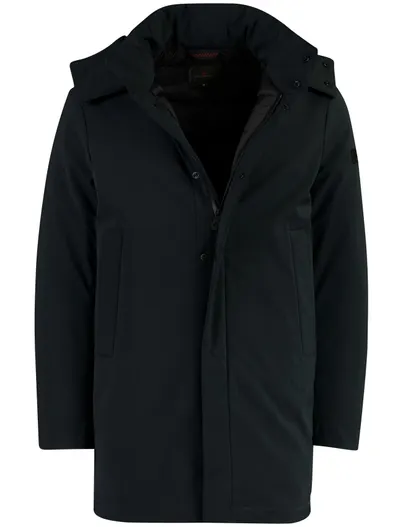 Peuterey Peuterey overjas donkerblauw gevoerd