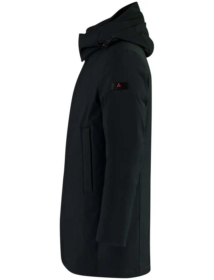 Peuterey overjas donkerblauw gevoerd