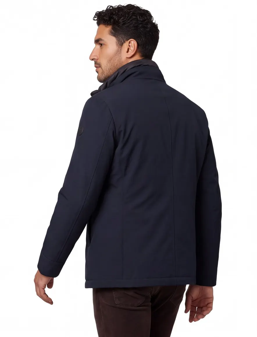 Peuterey overjas donkerblauw waterafstotend
