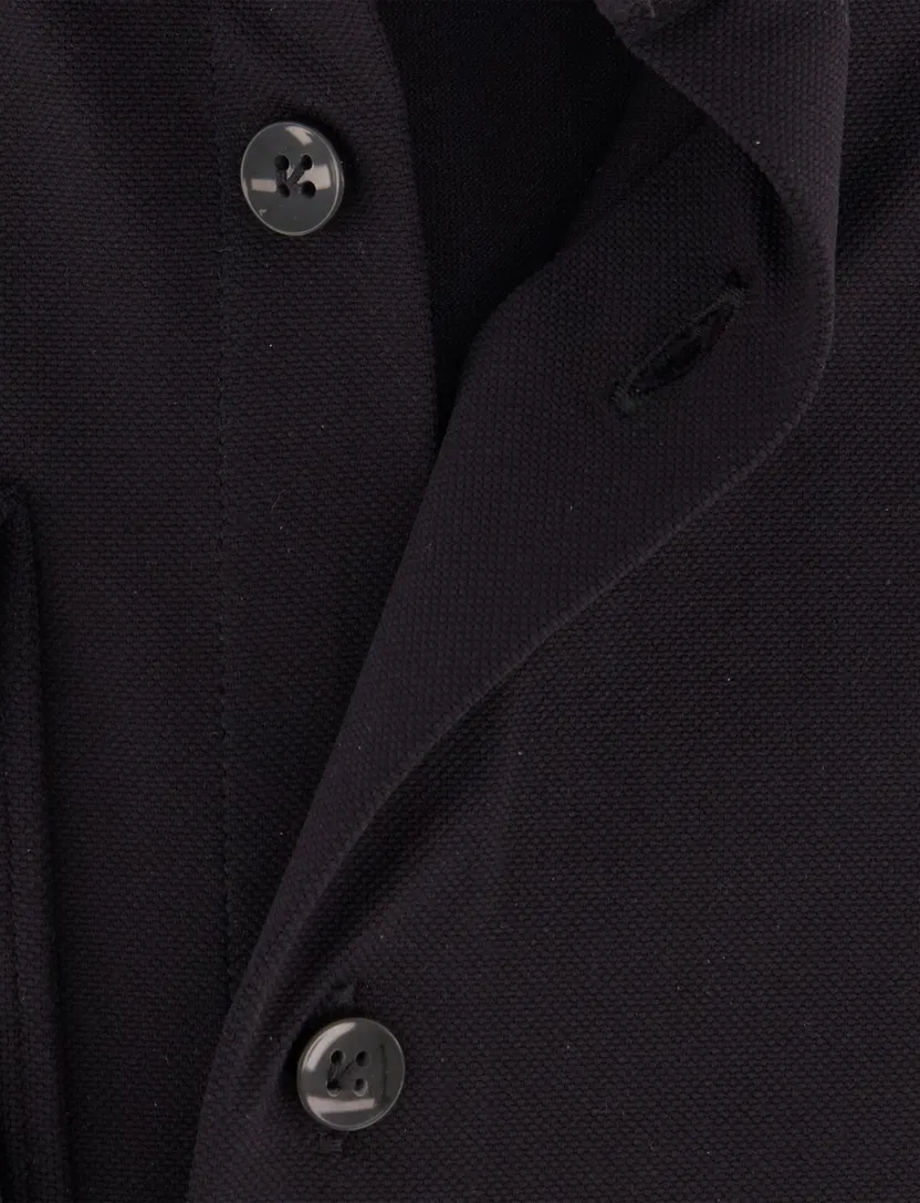 Overhemd John Miller Slim Fit zwart stretch