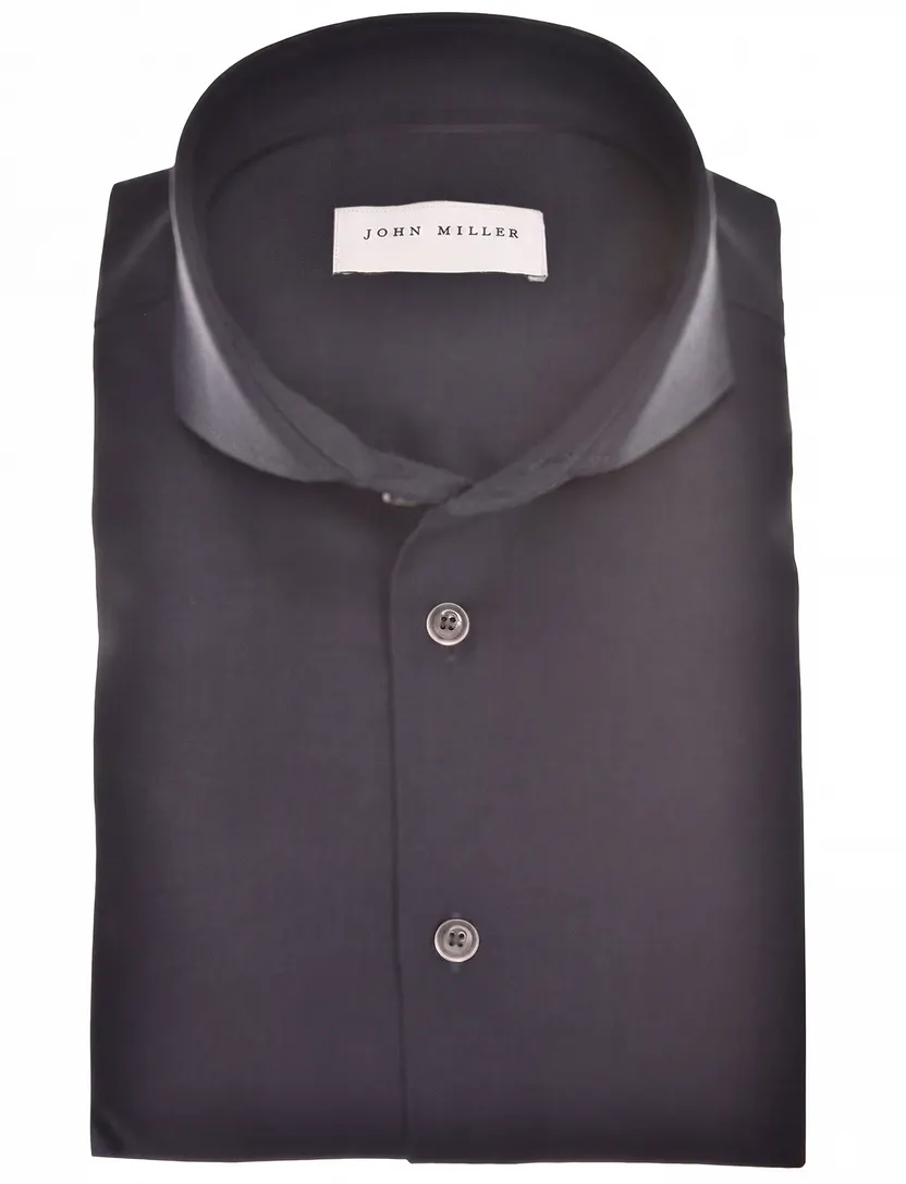Overhemden John Miller Slim Fit bruin
