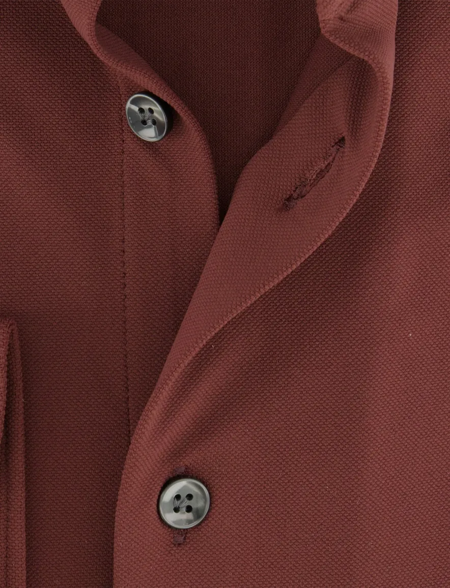 Overhemd John Miller bordeaux 5142675-49