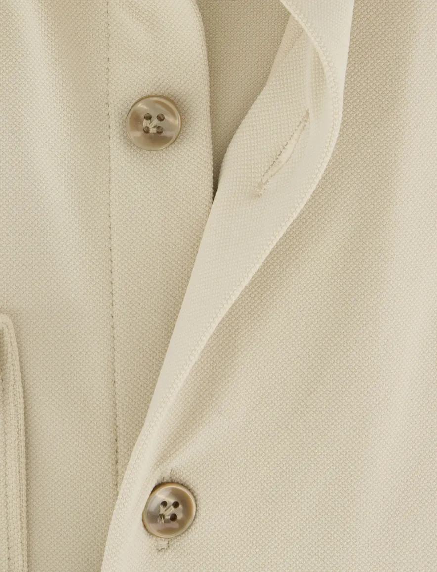 Overhemd John Miller beige 5142675-62