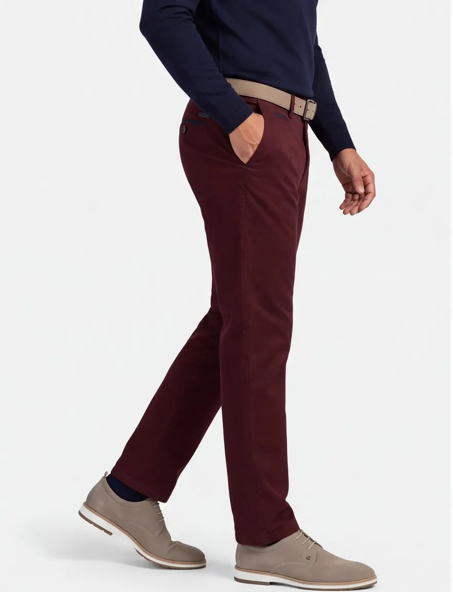 Gardeur Benny chino bordeaux