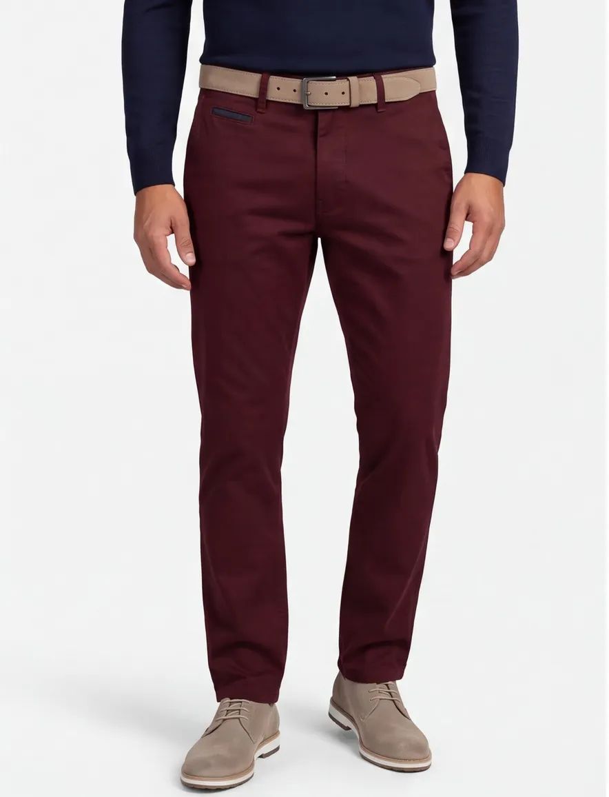 Gardeur Benny chino bordeaux