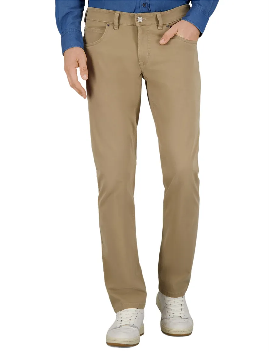 Gardeur Bill broek beige 5-pocket