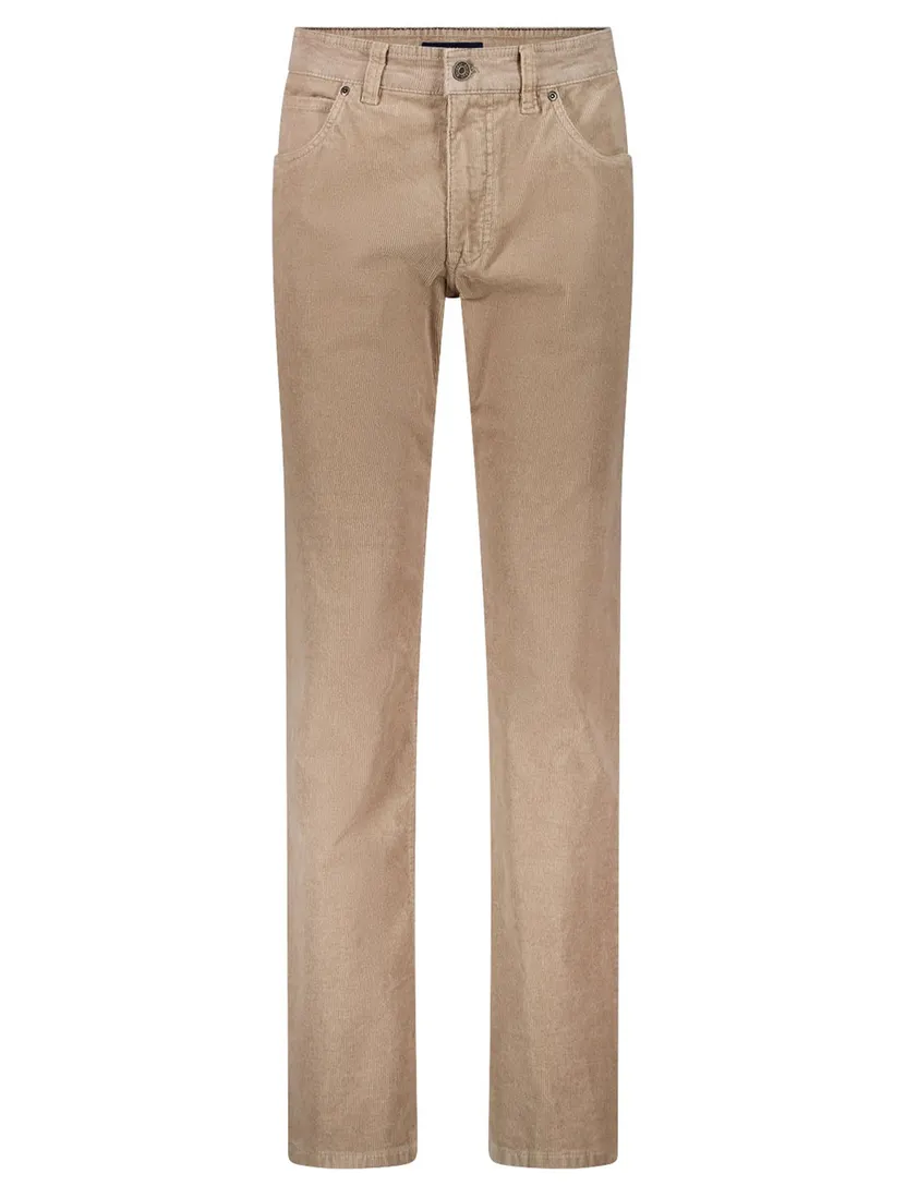Broek Gardeur Bill beige normale fit