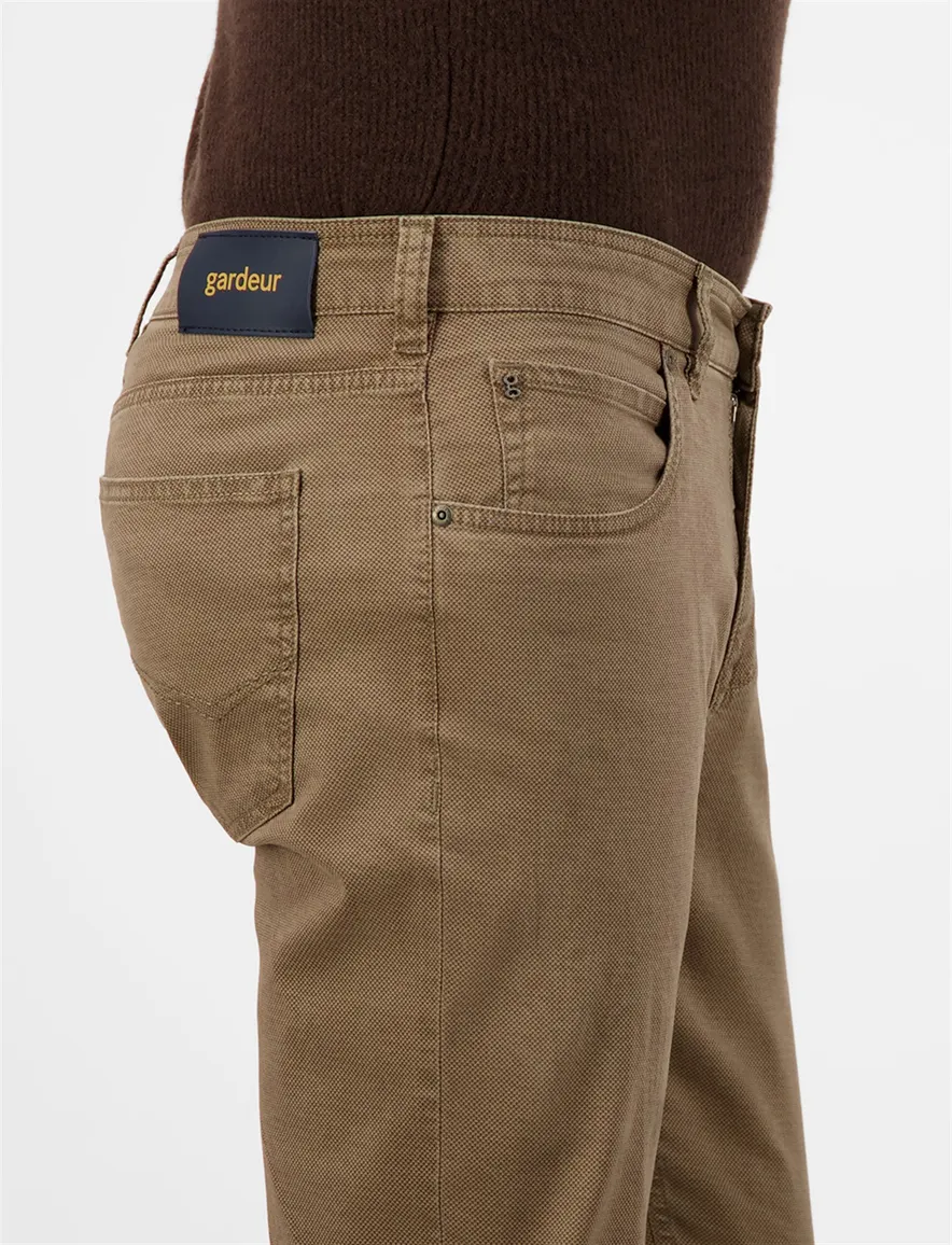 Broek Gardeur bruin BILL-3 441141-1016