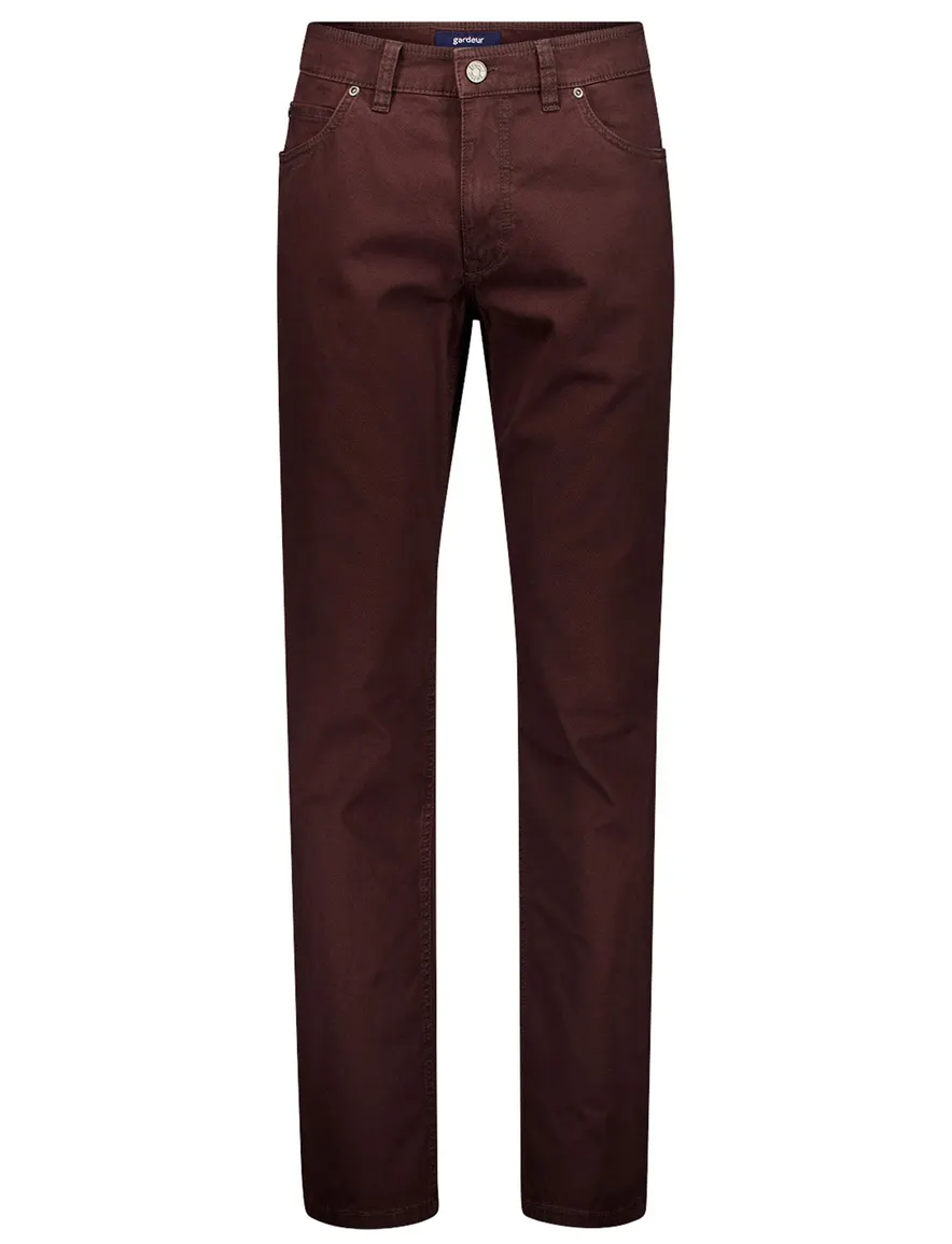 Broek Gardeur bordeaux BILL-3 441141-1049