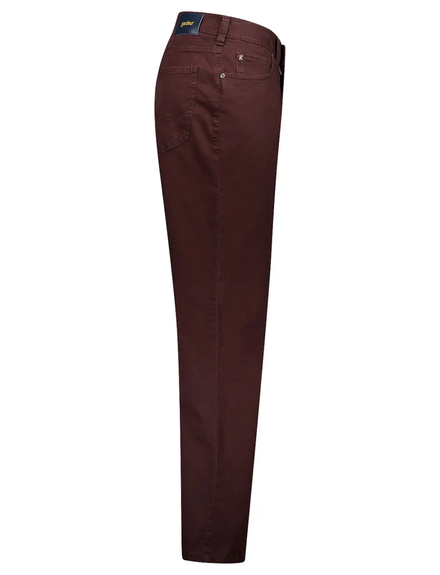 Broek Gardeur bordeaux BILL-3 441141-1049