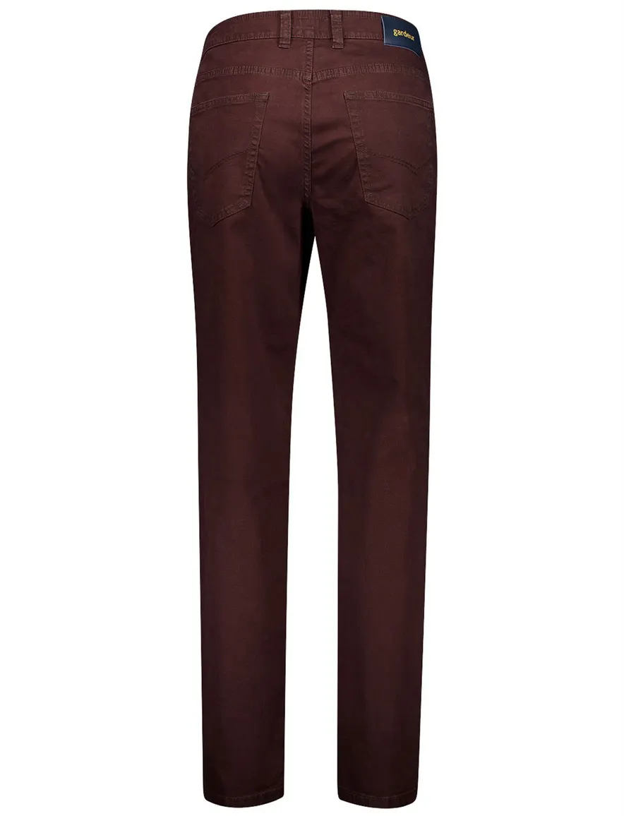 Gardeur Bill broek bordeaux 5-pocket
