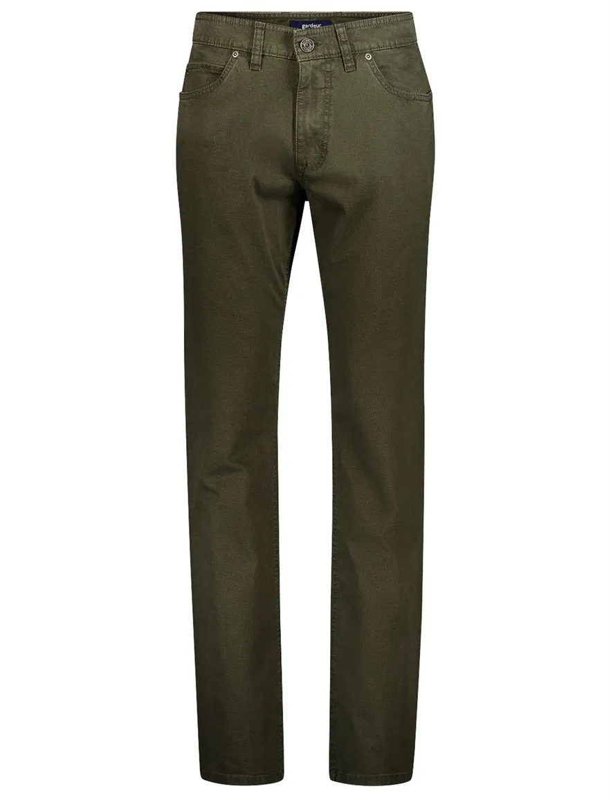 Broek Gardeur groen BILL-3 441141-1075
