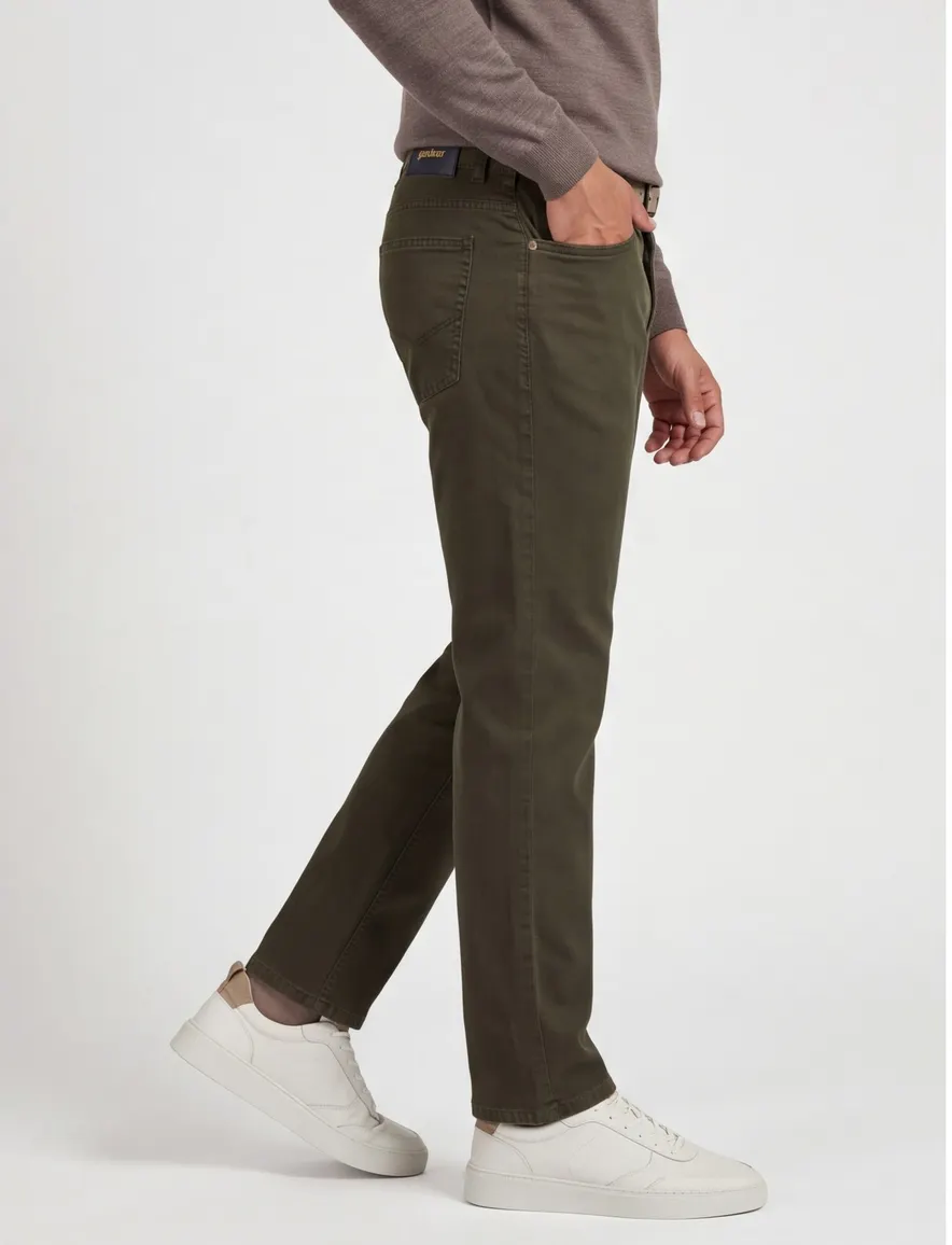 Broek Gardeur groen BILL-3 441141-1075