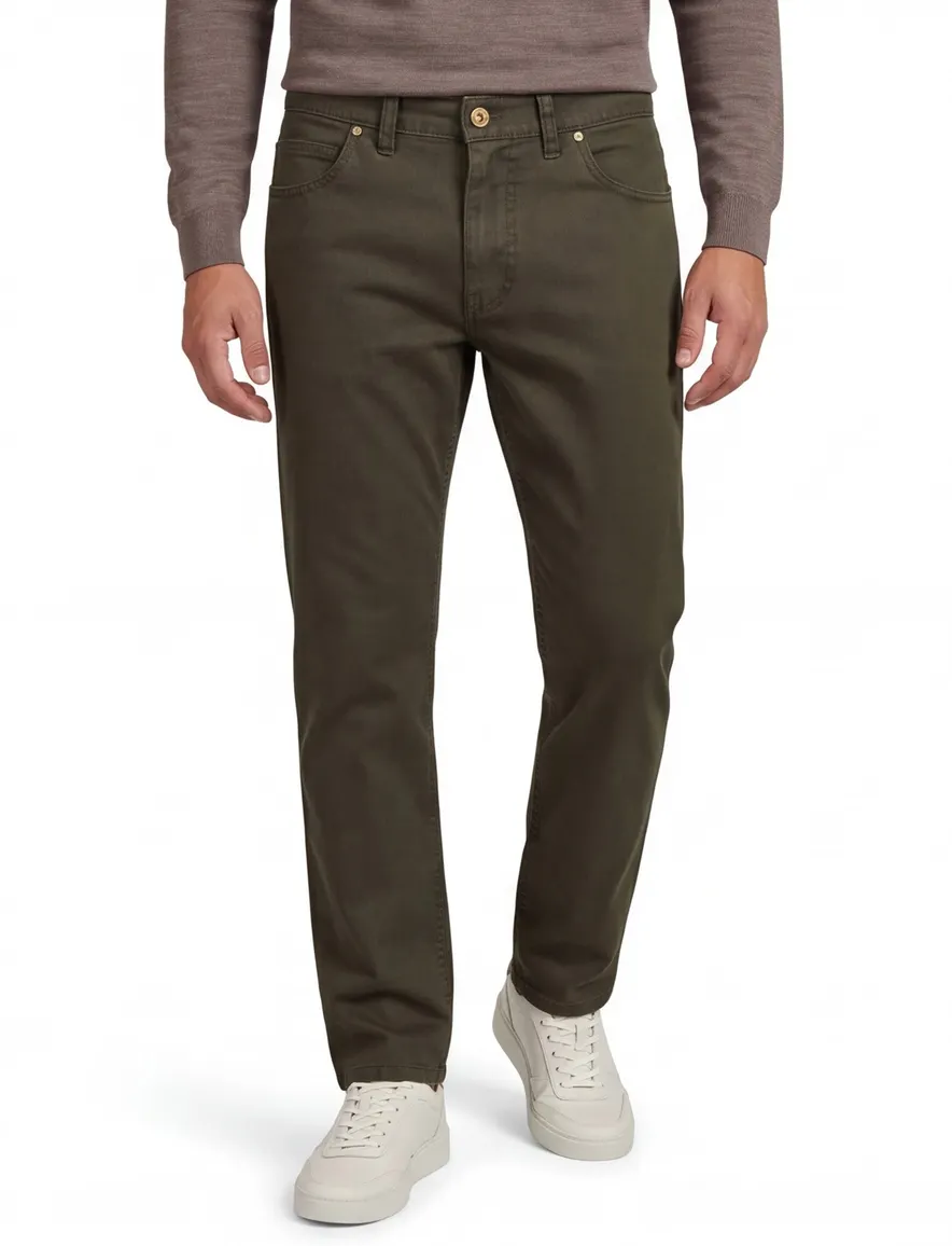 Broek Gardeur groen BILL-3 441141-1075