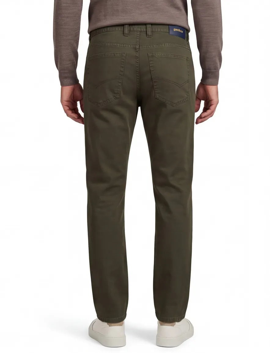 Broek Gardeur groen BILL-3 441141-1075