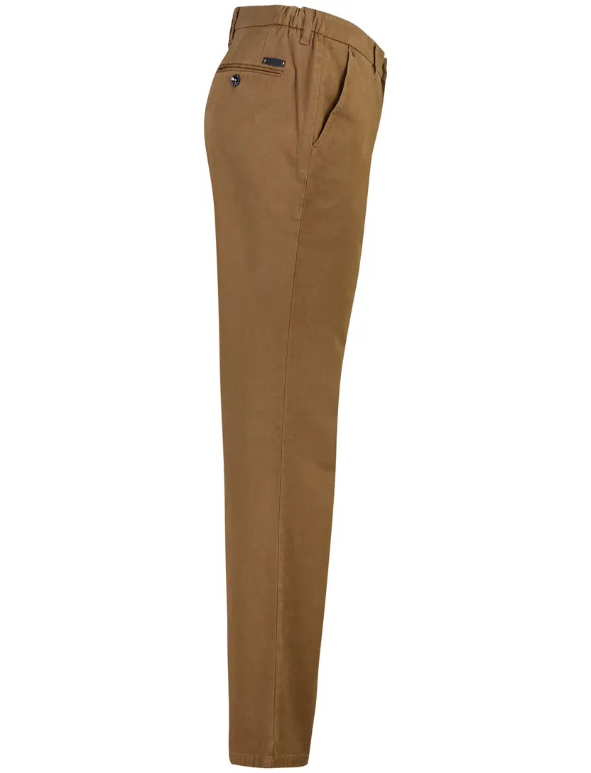 Broek Gardeur bruin lyocell