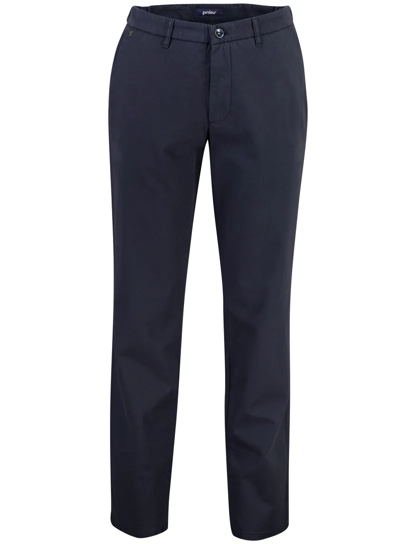 Broek Gardeur donkerblauw normale fit