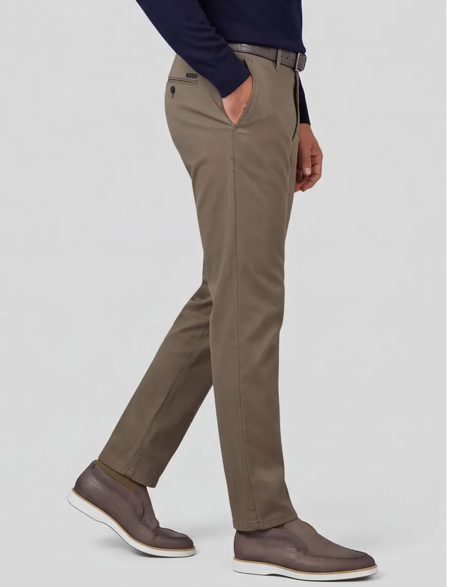 Broek Gardeur khaki BOBBY 412891-1074