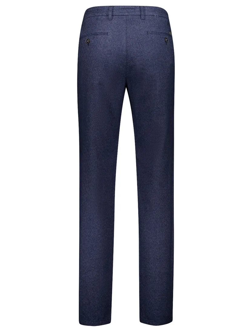 Broeken Gardeur Bono donkerblauw gemêleerd