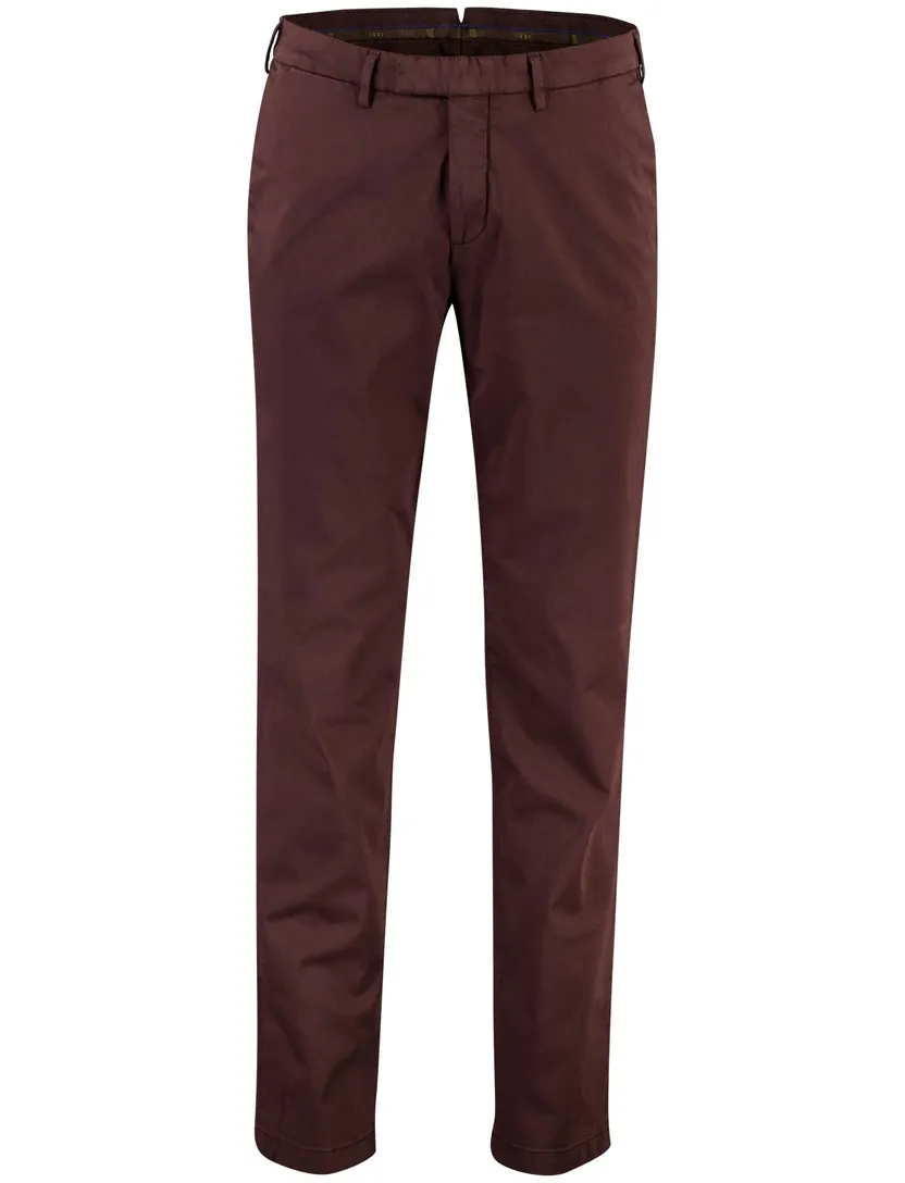 Gardeur chino aubergine TYBALT