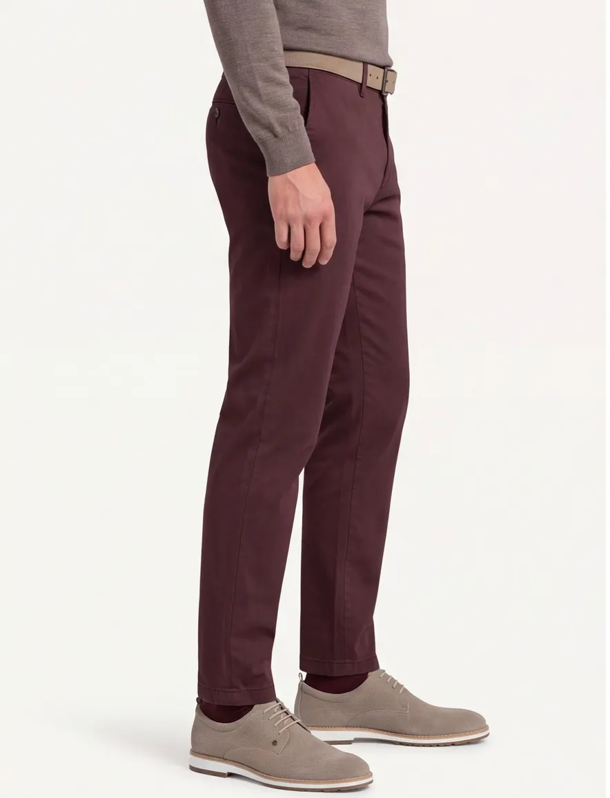 Gardeur TYBALT chino aubergine