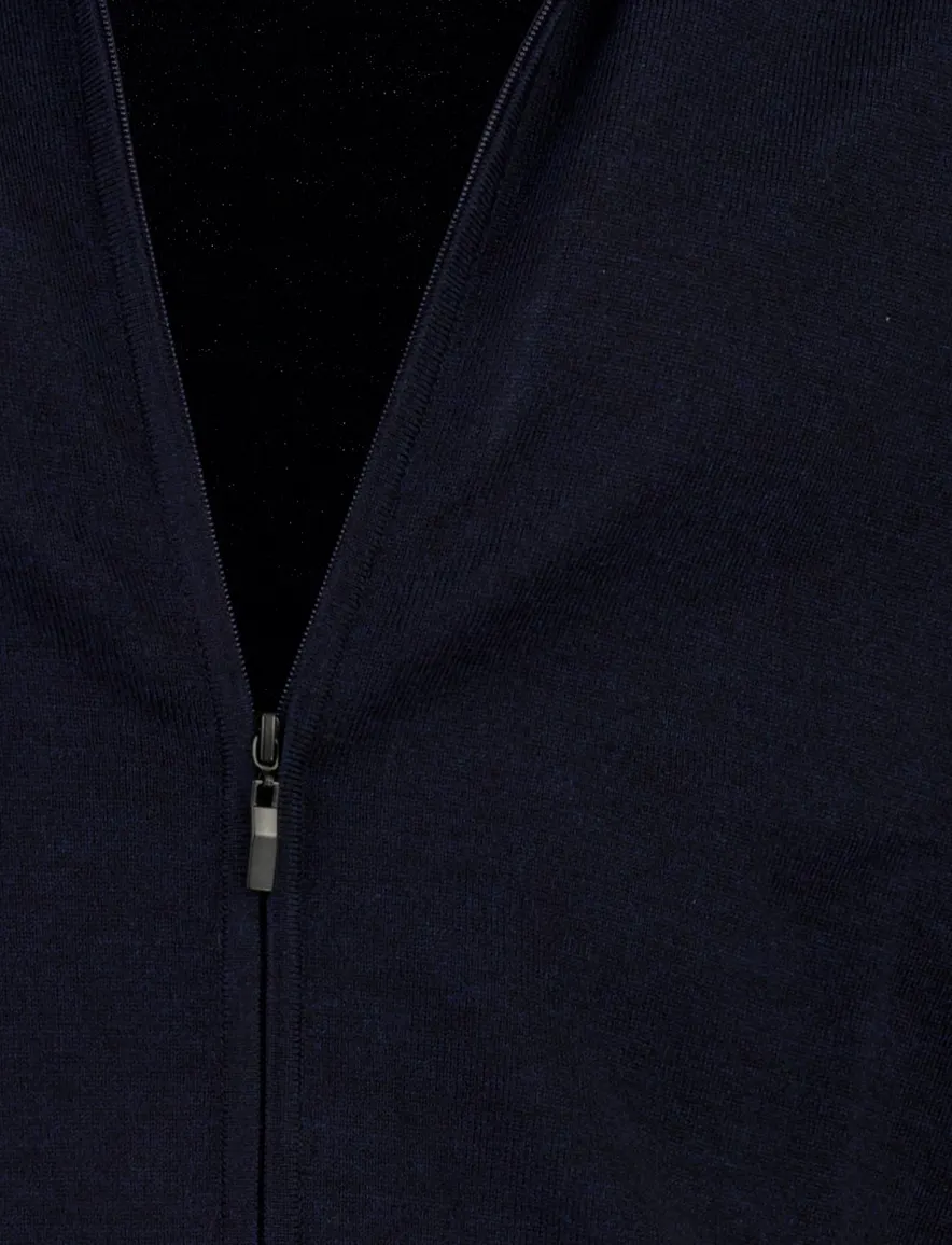 Vest Portofino donkerblauw