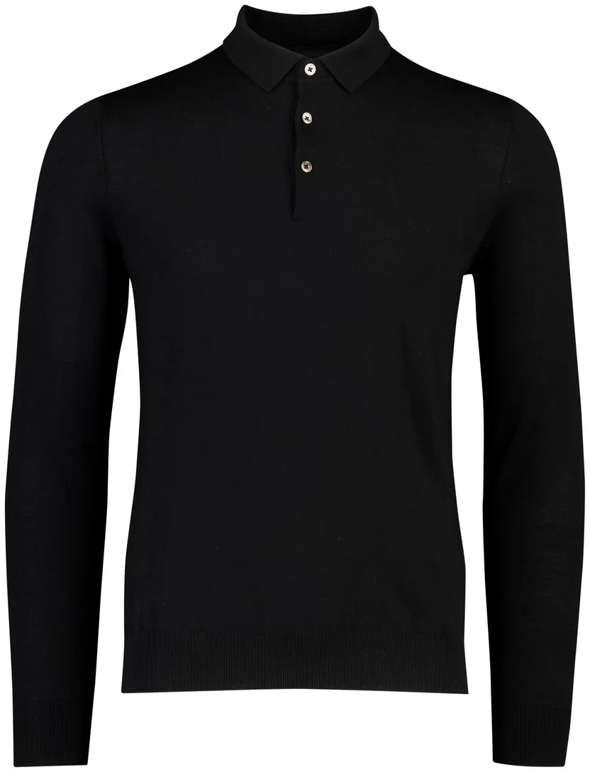 Poloshirt Portofino zwart