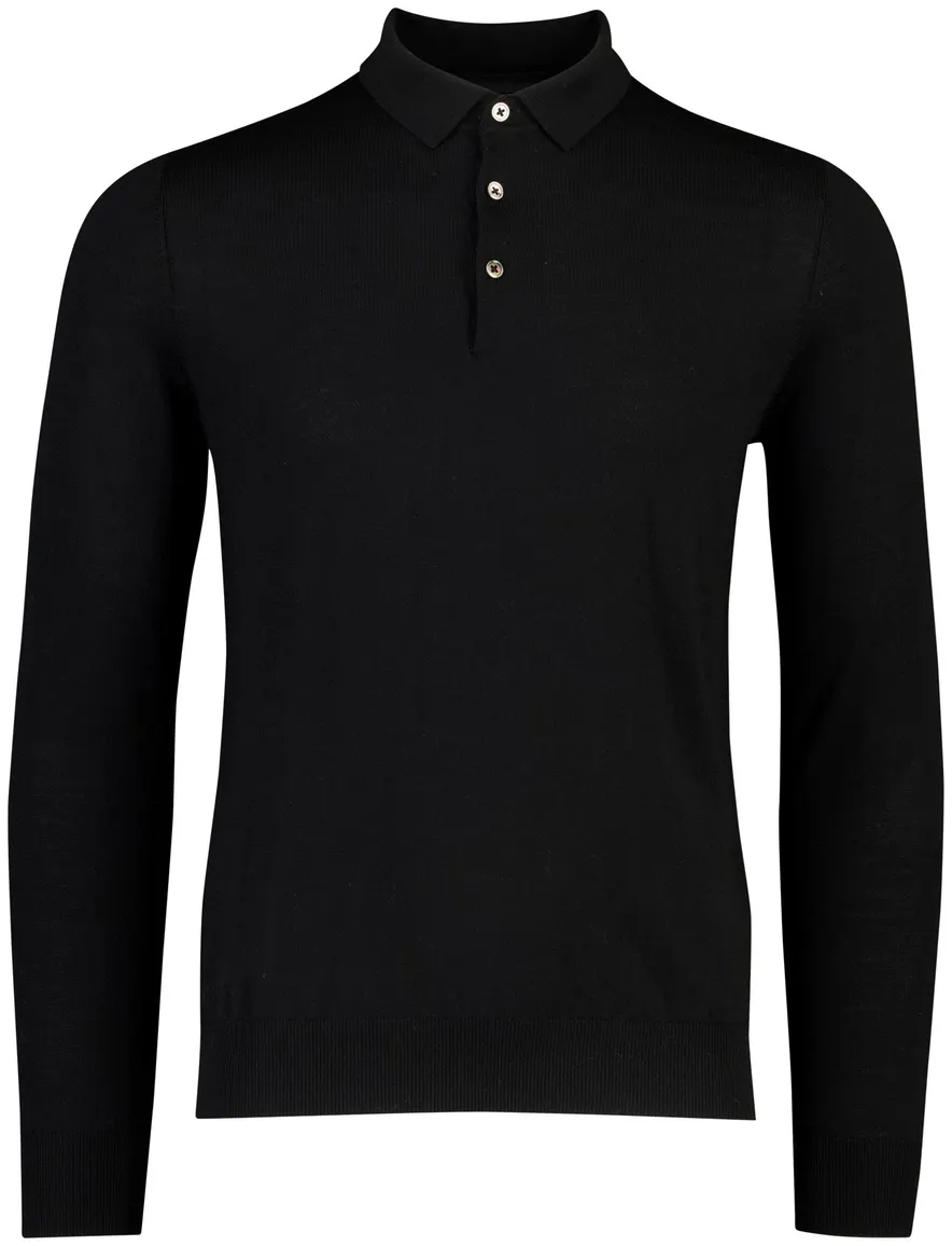 Poloshirt Portofino zwart