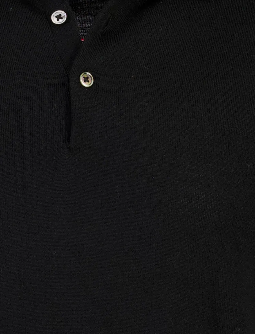 Poloshirt Portofino zwart