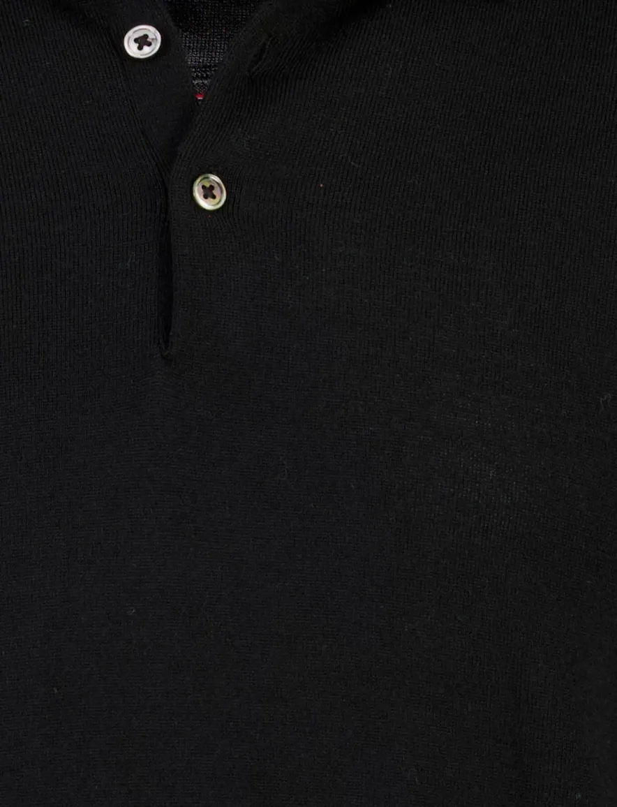 Poloshirt Portofino zwart