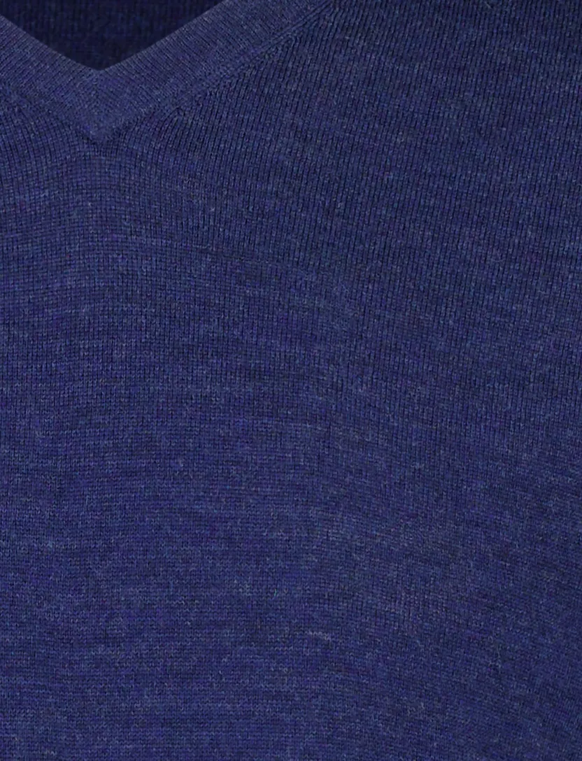 Trui Portofino donkerblauw merinowol
