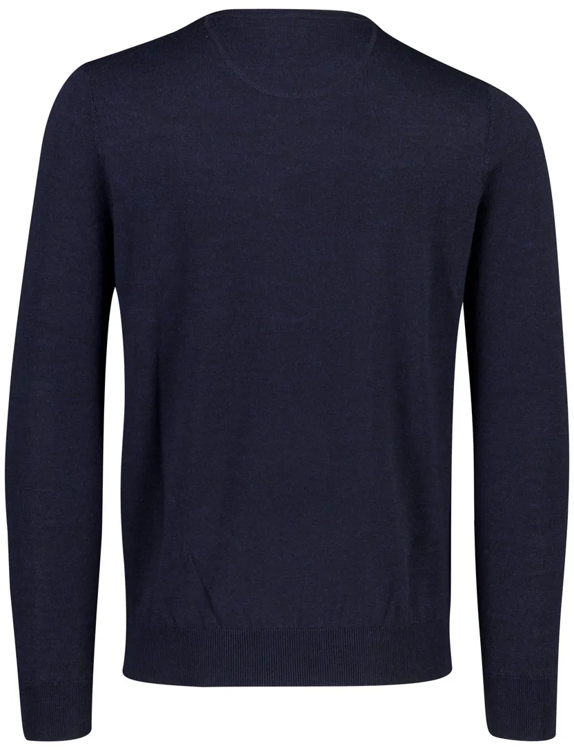 Trui Portofino donkerblauw ronde hals