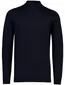 Trui Portofino navy fijn gebreid merinowol