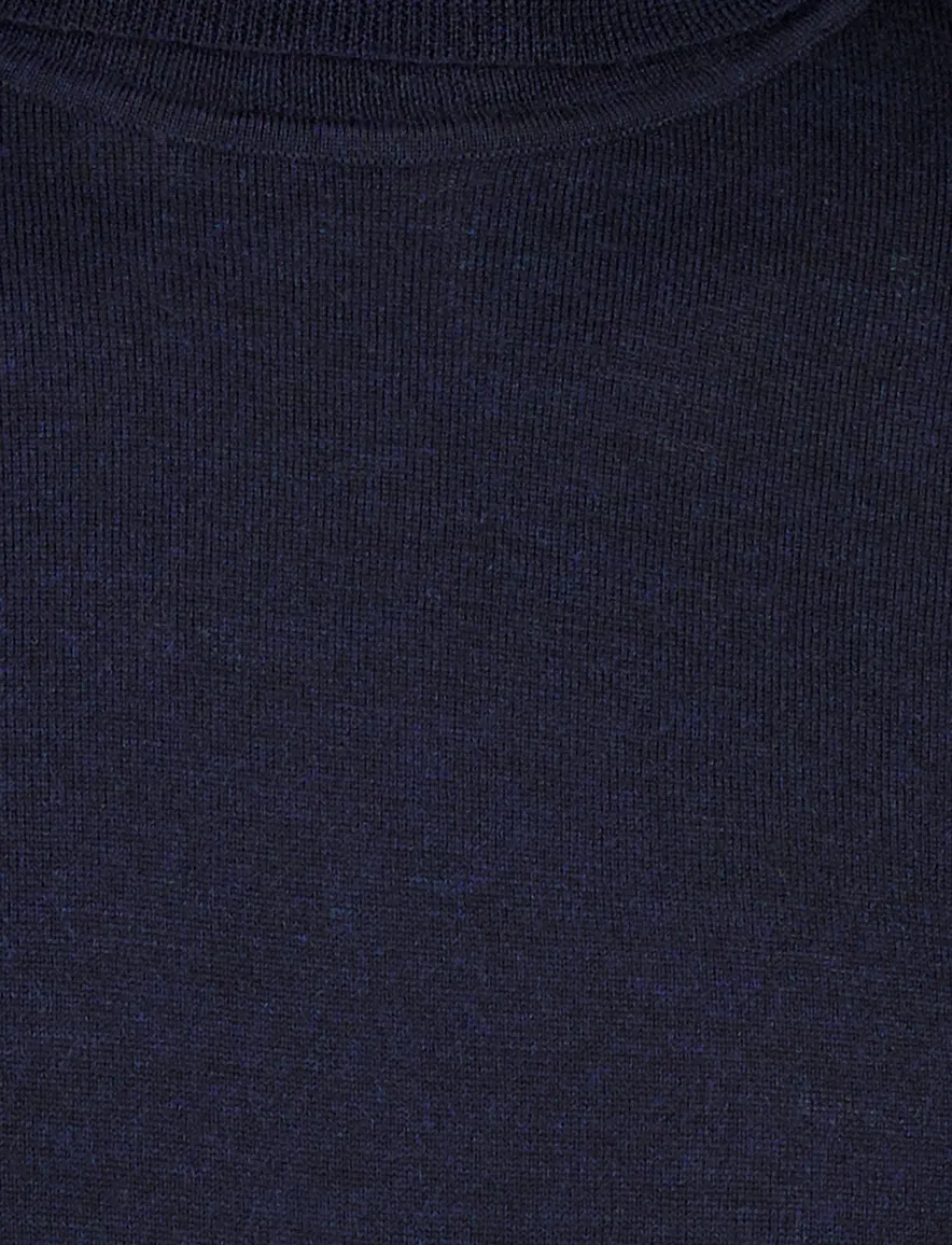 Portofino coltrui donkerblauw merinowol